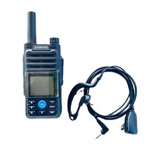 업무용 생활 무전기무료 이어폰 poc 라디오 네트워크 젤로 워키 토키 장거리 6800mah 트랜시버 모바일 라디오 4g 워키 토키 50km 100km 업소용 차량용 병원 식당, 무료 이어폰, 영국의