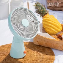 시노링크 무선 선풍기 DM-DF01 서큘레이터 저소음 캠핑용 선풍기 아로마 디퓨저, 민트, 시노링크 탁상용선풍기 DM-DF01