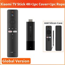 글로벌 버전 샤오미 미 4K TV 쿼드 코어 안드로이드 11 돌비 DTS HD 듀얼 2GB 8GB 구글 넷플릭스, 14.AU Plug - Add Black Cover