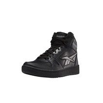 Reebok 리복 유니 성인용 공명기 미드 농구화 블랙/퓨어 그레이. 바이오더, 12 Women/10.5 Men, Black/Pure Grey