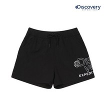 [디스커버리] 키즈반바지 XQD DKSP91131-BK 키즈 여아 우븐 3부 팬츠