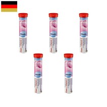 독일 미볼리스 물에 타먹는 발포 비타민 C + 철분 20정 5팩 건포도 맛