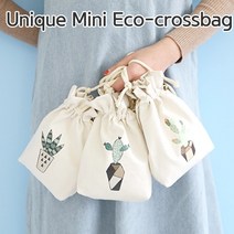 에코백 가심비탑 유니크 미니 에코 크로스백 가방 [여우창고]
