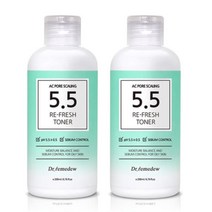 닥터레미듀 꽃산토너 5.5 리프레시 토너 2개, 꽃산토너 2개