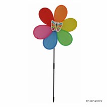 정원용바람개비(미니무지개) 조립 정원만들기 옥상꾸미기, 단품, 단품