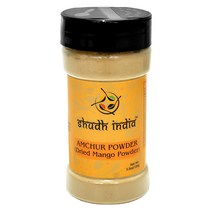 Shudh India Amchur (Mango) Ground Powder Spice | All Natural | Salt Free | Vegan | Indian Origin | P, 1