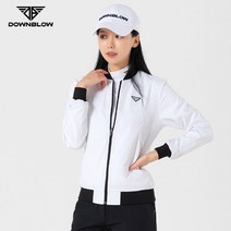 [도깨비샵] 여자골프웨어 블루종 점퍼 가을점퍼 화이트