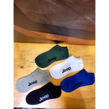 [JEEP] 지프 베이직 로고 발목양말 (JN0GSU007)