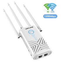 와이파이증폭기 인터넷 증폭기 wifi 익스텐더 복층 Wavlink 5 Ghz WiFi 리피터 무선 Wifi 1200Mbps Wi-Fi 장거리 Wi fi 신호 부스터 4x5dBi 안, AU 플러그_1000M 이더넷 포트