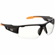 Klein Tools 60161 안전 전문 PPE 보호 세미 프레임 긁힘 방지 및 김 서림 방지 투명 렌즈, Clear Lens_Professional