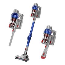 Klinsmann 휴대용 스틱 무선 진공 청소기 습식 및
