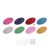 마켓덤 글리터펠트 접착 31CM 레드 펠트지스티커 반짝이펠트지 펠트스티커