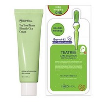 메디힐 티트리 진정 크림 100ml + 마스크팩 24ml x 10p, 1세트