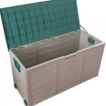 조립식 창고 데크 박스 농막 보관함 야외 소형 정리함, 그린 112x48x54cm, 그린 112x48x54cm