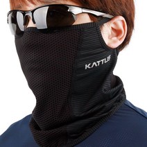 KATTUS 카투스 쿨 워머 멀티스카프 냉감마스크 자전거쿨마스크 쿨스카프 넥워머 멀티스카프 디자인등록제품 KC인증완료, ZET7 블랙
