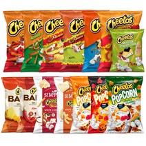 미국 오리지널 치토스 크런치 플레이밍 핫 퍼프 팝콘 대용량 14종 240g 1개, 1봉, 92g