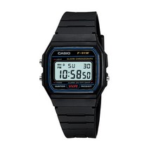 타임플래닛 CASIO F-91W-1D 카시오 시계 우레탄밴드