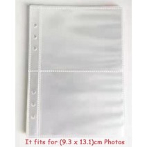 포카홀더북제작 버튼잠금콜북 지퍼 바인더 수집 앨범, 10pcs 2 gird bag