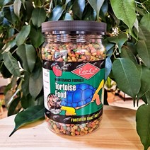 렙칼 육지거북 종합 사료 354g 기호성이 높은 비타민D 포함, 테트라육지거북사료500ml