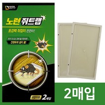 대길 노런(쥐트랩 쥐덫 2매입) 쥐끈끈이 마우스트랩 342401EA * HONI, 1, 본상품선택