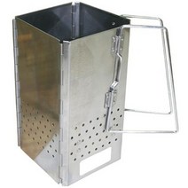 사각차콜스타터 접이식 침니스타터 숯점화기 캠핑 바베큐 화로대 불멍