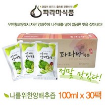 무안황토 나를 위한 양배추즙 100ml * 30팩