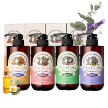 쎄씨쎌라 바디스크럽 500ml 4종 3개, 오레가노&로즈제라늄, 오레가노&로즈제라늄, 유칼립투스&로즈마리