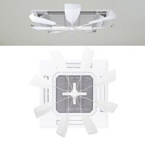 천장형 에어컨 무동력 공기순환기 실프팬 2개