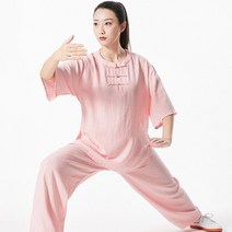 주짓수도복 유도복 태극권 의류 여성 코튼 린넨 야외 피트니스 Bjj Jiu Jitsu Wushu Aikido Kung Fu 스포츠 정장 얇은 옷 스타일