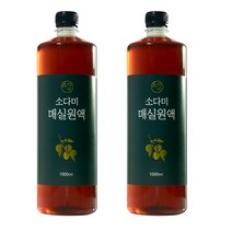 소다미 3년숙성 매실청 1000ml 2개