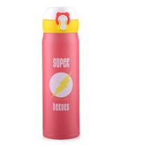 대용량보온병 산악용 캠핑용 3L 패션 절연 물병 스포츠 및 야외 히어로 보온병 컵 188 스테인레스 스틸 리그 진공 플라스크 여행 유니온 머그잔 400ml, 5.400ml  Lightning man