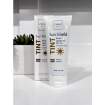 선크림 새로운 프레시 박스 오바기 선 쉴드 넓은 스펙트럼 SPF 50 3oz 따뜻한 틴트