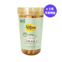 프로엠 착한과자 미니그리시니 90g x 5개 / 이탈리아 막대과자