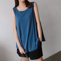 [스위트플러스] 임부복 훌 린넨 여성 나시