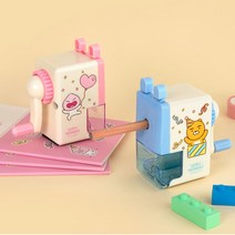 카카오프렌즈 해피모먼트 미니 연필깎이, 어피치(핑크)