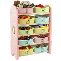 쿠쿠토이즈 펀5단정리함 핑크 시원한유모차선풍 여아