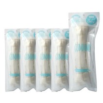 애견카페 대형견 간식 24cm우유껌 5개 골든리트리버, 1p(10인치) x5개