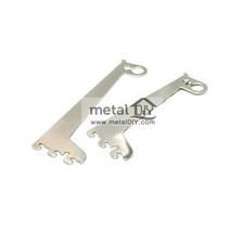 벽걸이선반 찬넬선반용 원평 찬넬날개 300mm 35피치