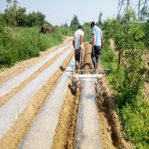 놓업용 비닐 씌우는 기계 수동 피복기 코팅기 밭고랑, 0.4-2m 폭의 멀칭 기