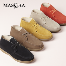 마스케라 천연소가죽 스웨이드 앵클 여성 로퍼 7종 AL01