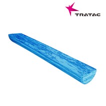트라택 91cm EVA 소프트 폼롤러 반원형, [트라텍] 폼롤러 (롱) 반원형