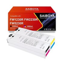 사이보야 4PK 컴컬러 FW1230R 잉크 카트리지 SG7265 SG7266 SG7267 SG7268 리소 FW5230R FW5231R FW5000R 프린터 교체.