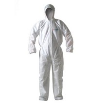 석면철거용 손가락밴드 통기성원단 보호복 XL 방역업체 조선소 도장