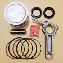 88mm 가죽스톤 링 커넥팅로드 크랭크 shaft 오일 씰 수리 키트 혼다 GX390 13HP 어 188F 엔진 모터 발전기, [01] 인디고, 01 인디고