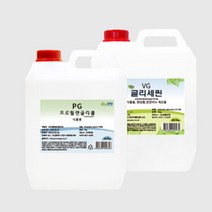 조이라이프 프로필렌글리콜 PG 4kg+식물성 글리세린 VG 5kg