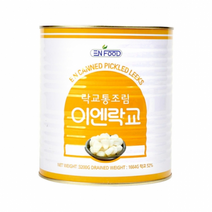 이엔푸드 락교 SS 3.2kg, 12개