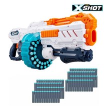 LICHA 따발총 너프건 스나이퍼 장난감총 스펀지총 블래스터 엑스샷 911106992EA, X-SHOT 터보 엑셀 40연발
