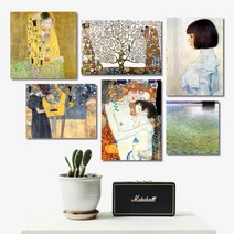 구스타프 클림트 그림 액자 24종 캔버스 3호(22x22cm), 5. Park of Schonbrunn