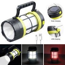 캠핑 차박 배터리 파워뱅크 대용량 보조배터리 캠핑카 부품 LED 손전등 USB 충전 방수 휴대용 토치 비상 보조베터리 7 기어 조절 야외 조명, CHINA_small light