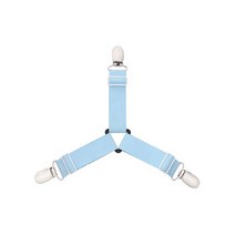 침대 매트리스받침대 홈 조절 가능한 시트 탄성 그리퍼 벨트 패스너 소파 매트리스 커버 코너 홀더 클립 발 정리 도구 115888, 1 pcs Blue